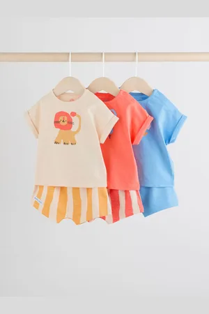 Next Baby Tops and Shorts 3 Pack Set6268cm