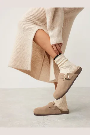 Next Sabots Forever Comfort en cuir avec semelle plantaire