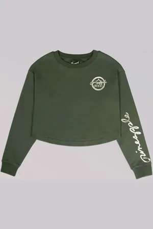 Pineapple Sweatshirt court à logo pour filles11 - 12 ans (146 - 152cm)