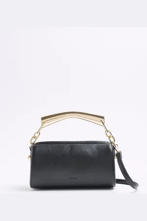 River Island Metal Handle Cylinder BagUn an