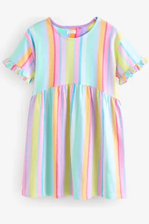 Next Manches courtes Jersey 100% Cotton Robe (3-16ans)9 ans (134cm)