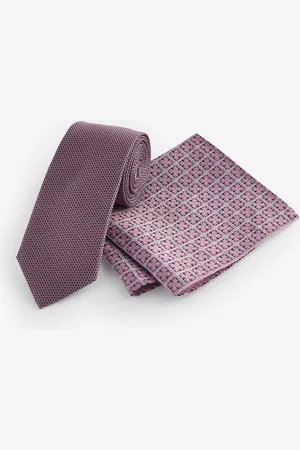 Next Tie Et Pocket Square SetTAILLE UNIQUE