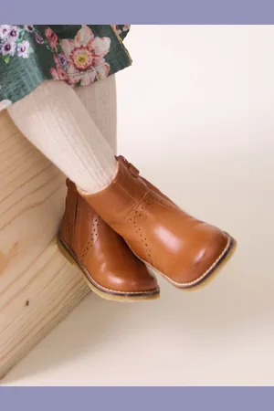 Next Bottines en cuir doublées