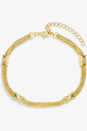 Jon Richard Mesh Kiss Braceletun