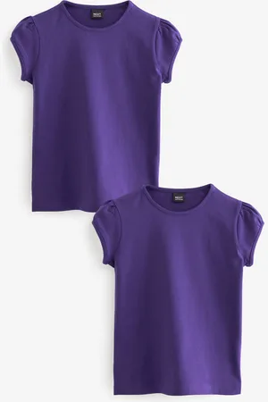 Next T-shirt à manches bouffantes en coton 100% 2 Pack (3-16ans)7 ans (122cm)