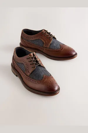 Next Chaussures Brogue à lacets en cuirr. u.10eu28