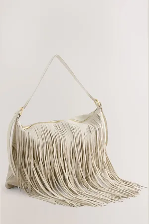 Next Cuir Franges Bohème Sac à épaulesun