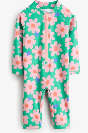 Next Maillot de bain longue jambe Sunsafe (3mths-8yrs)6 - Mois 9 (68 - 74cm)