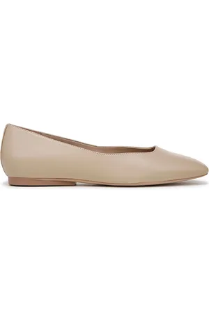 Naturalizer Wide Fit Chelsea Ballet Silver Flatseu42