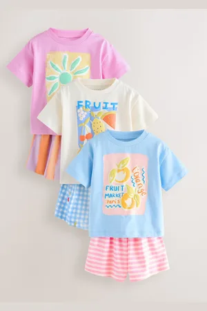 Next Pyjama court 3 Pack (9mois-12ans)9298cm