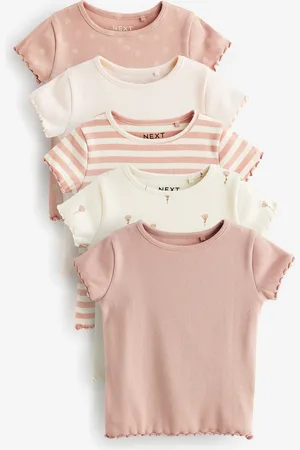 Next Rib Manches courtes T-shirt 5 Pack (3mois-7ans)1.5 - 2 ans (86 - 92cm)