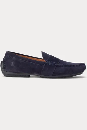 Ralph Lauren Reynold Suede Driver Mocassins