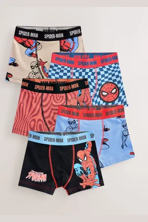 Next Spiderman Trunks 5 pack (1.5-10yrs)98104cm