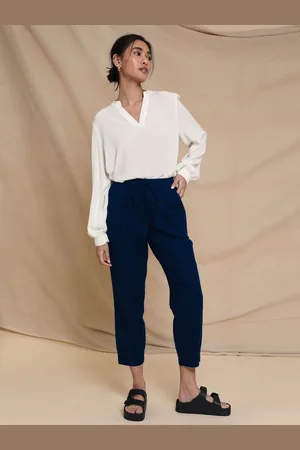 Threadbare Petite lin Blend Pantalon fuselé42