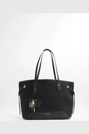 River Island Jacquard Side Tie Shopper Bagun