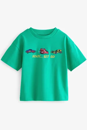 Next 100% Coton Manches courtes Transport T-shirt (3mths-7yrs)1.5 - 2 ans (86 - 92cm)
