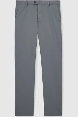 Reiss Chino ajusté Dobby en coton piqué28r
