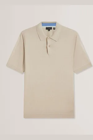 Ted Baker Polo Nick en soie à manches courtesMédium