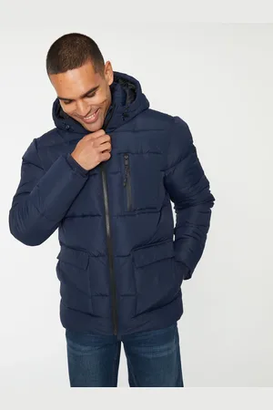 Threadbare Veste à capuche double couche, imperméable et bouffanteL