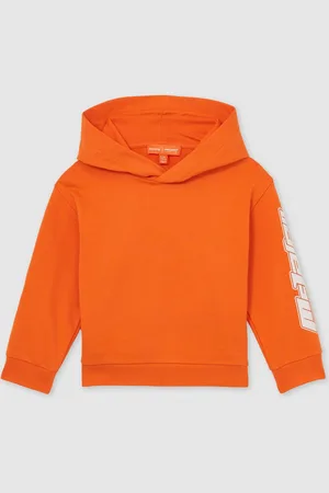 Reiss Zak Unisex Fit McLaren F1 Team Cotton Logo Hoodie122128cm