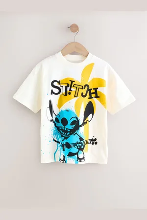 Next T-shirt Lilo And Stitch à manches courtes 100% coton (3-10ans)104110cm