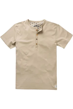 Joe Browns T-shirt à imprimé graphique délavé Henleys 100% cotonGrand