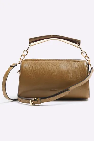 River Island Metal Handle Cylinder BagUn an
