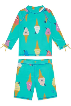 Muddy Puddles UV Protective Surf Set with Shorts110116cm