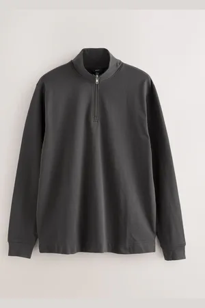 Next 100% Cotton Lightweight Quarter Zip Jumperxxxxxlarge