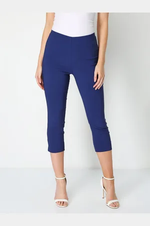 Roman Cropped Stretch Capri Trousers40