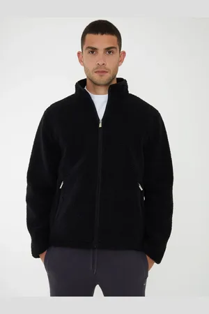 Threadbare Zip Through Col cheminée Borg VesteL