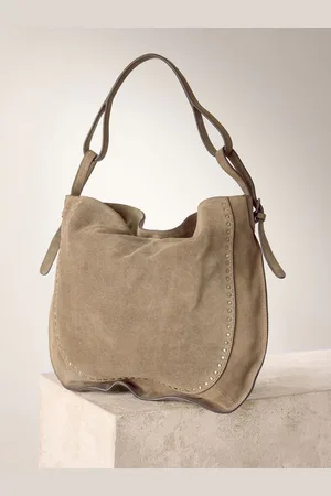 Next Sac épaule en cuir cloutéun