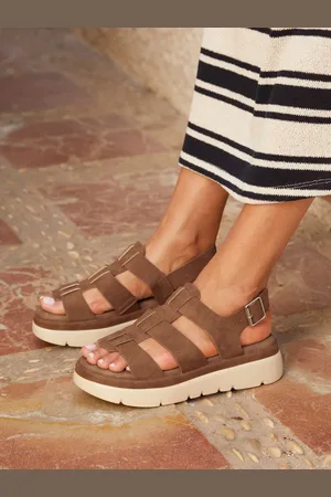 Linzi Boston Fisherman Flatform Sandalseu42
