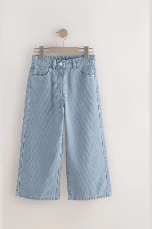 Next 100% Cotton Wide Leg Trousers (3-16yrs)10 ans (140cm)