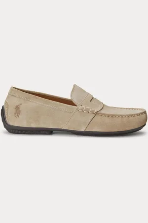 Ralph Lauren Reynold Suede Driver Mocassins