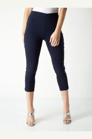 Roman Cropped Stretch Capri Trousers44