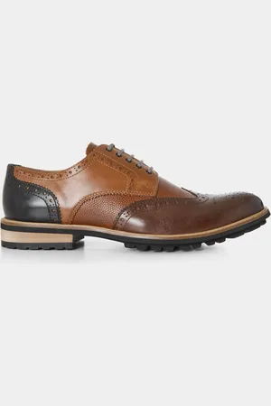 Joe Browns Brogue en cuir de galets mélangés