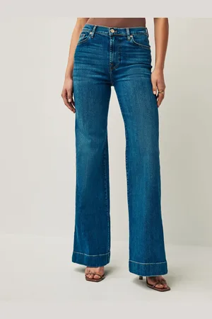 7 for all Mankind Dojo Soho Wide-Leg Jeans27 R
