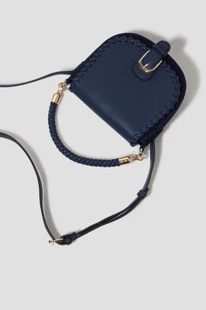 Monsoon Petra Woven Satchel Cross-Body Bagun