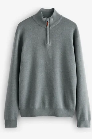 Next Coupe classique 100% Coton Premium Quarter Zip PullXXL