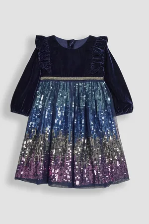 JoJo Maman Bébé Sequin Party Dress1.5 - 2 ans (86 - 92cm)