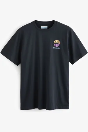 Columbia T-shirt Kettle River Outdoor 100% coton bio noirlarge