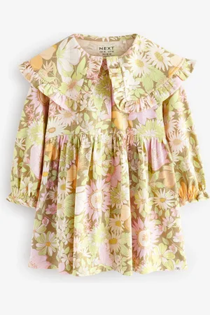 Next Long Sleeve Collar 100% Cotton Dress (3mths-7yrs)6 - 7 ans (116 - 122cm)