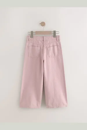 Next 100% Cotton Wide Leg Trousers (3-16yrs)134140cm