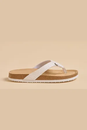 Brakeburn Plaited Flip Flopseu42