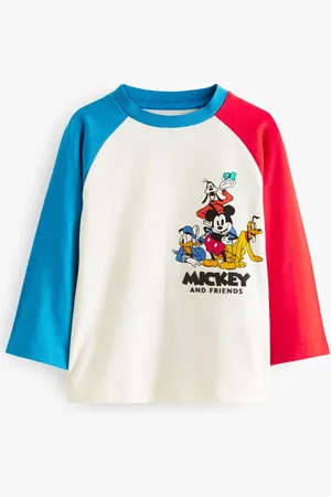 Next 100T-shirt Manches longues % coton Mickey Mouse (3mths-8yrs)12 - Mois 18 (80 - 86cm)