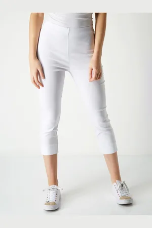 Roman Cropped Stretch Capri Trousers50