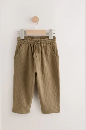 Next Textured Jersey 100% Cotton Joggers (3mths-7yrs)6874cm
