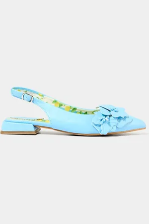 Joe Browns 3D Corsage Flower Slingback Flatseu39