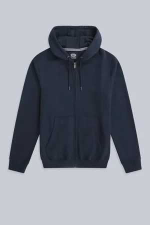 Animale Sweat à capuche Woody zippé 100% coton pour hommePetit